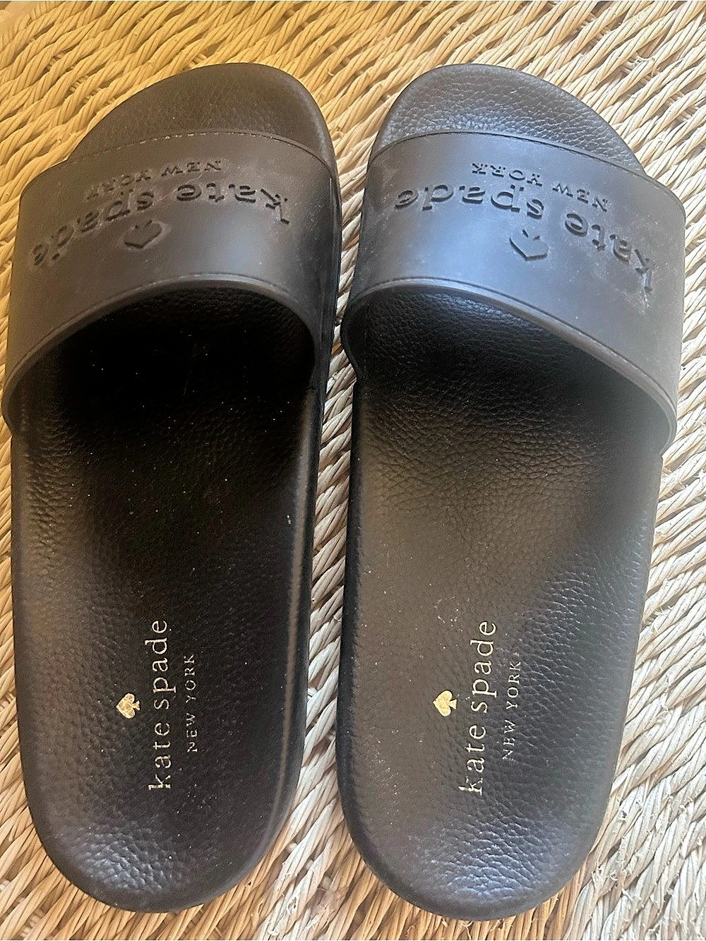Kate Spade New York Black Slide Sandals